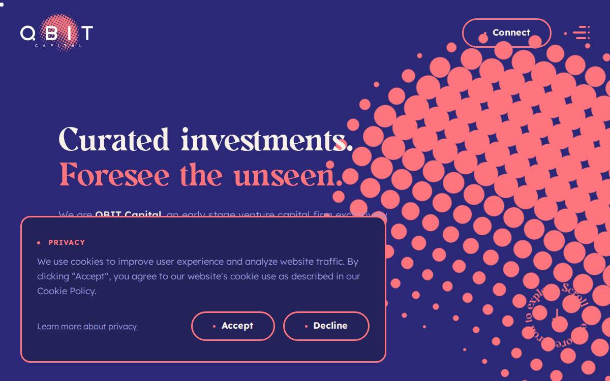 Qbitcapital website preview