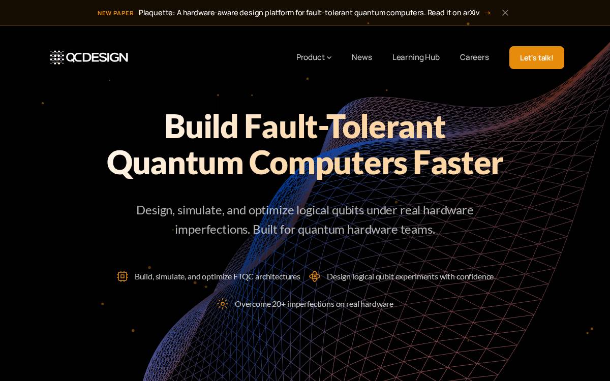 QC Design website preview