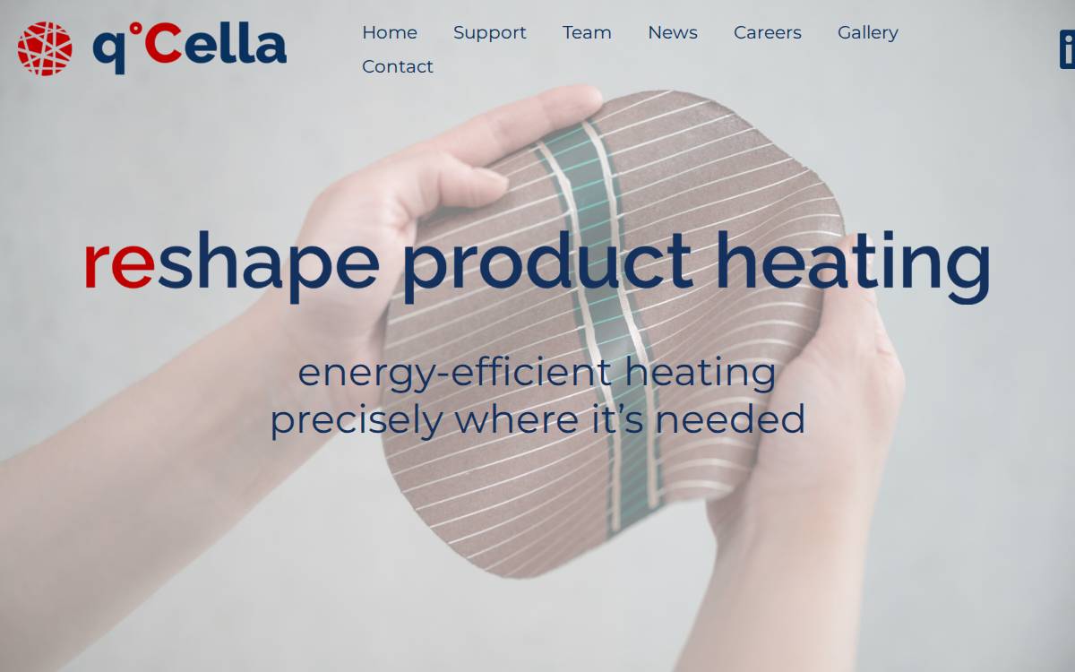Qcella website preview