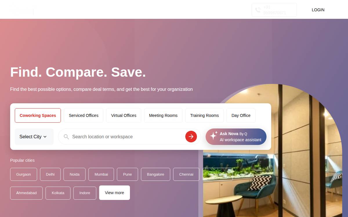 Qdesq website preview