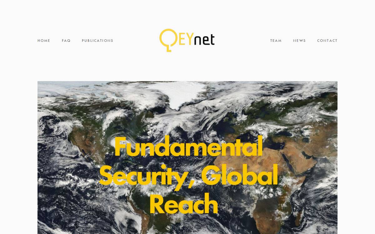 QEYnet Website website preview