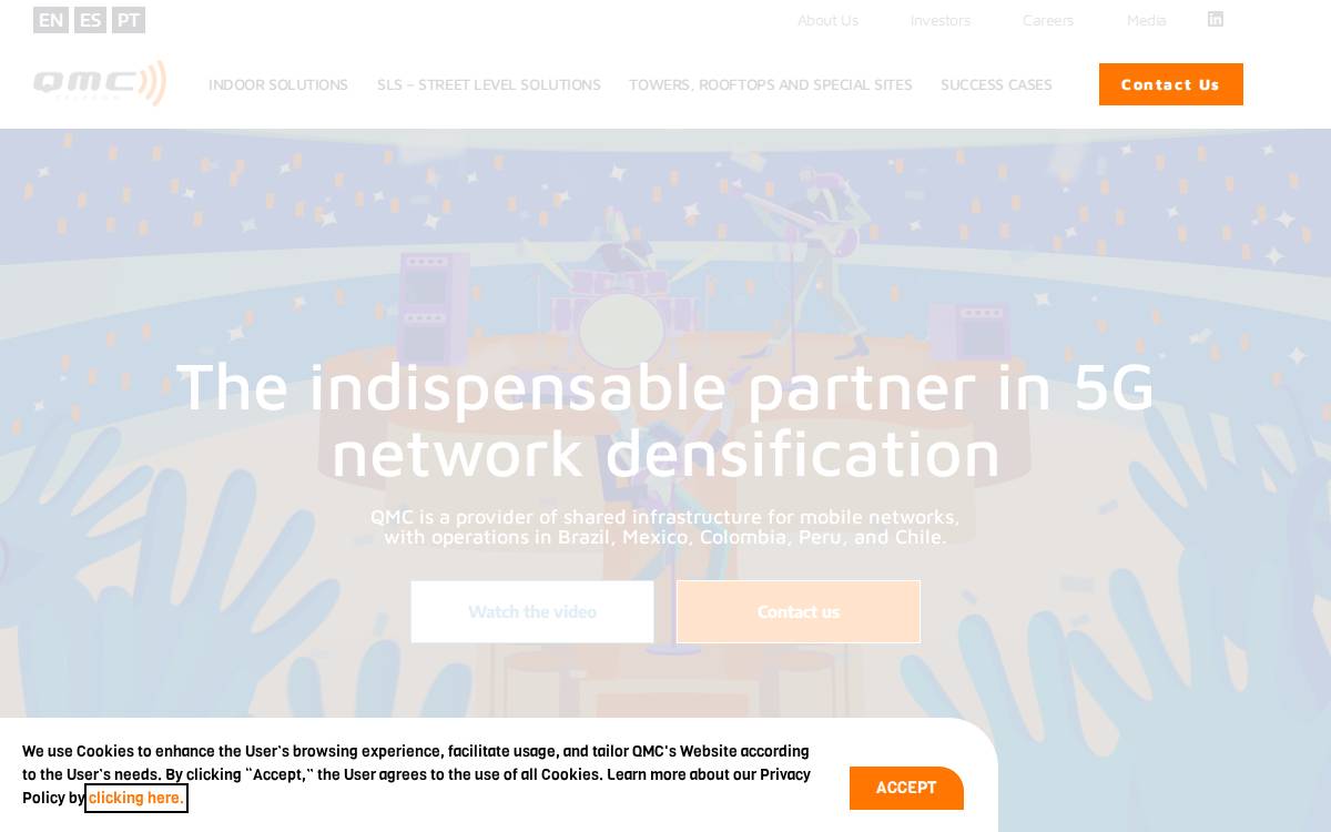 QMC website preview