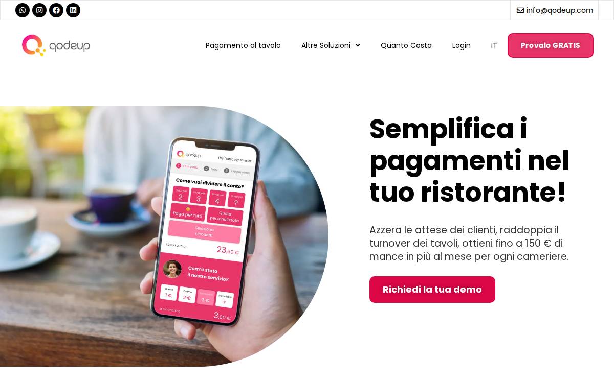 Qodeup website preview
