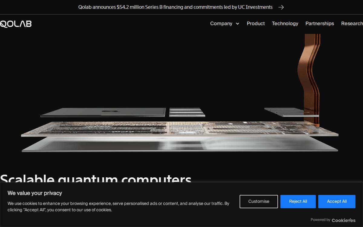 Qolab website preview