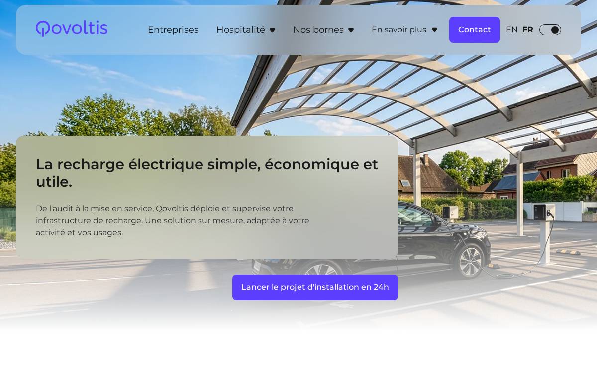 Qovoltis website preview