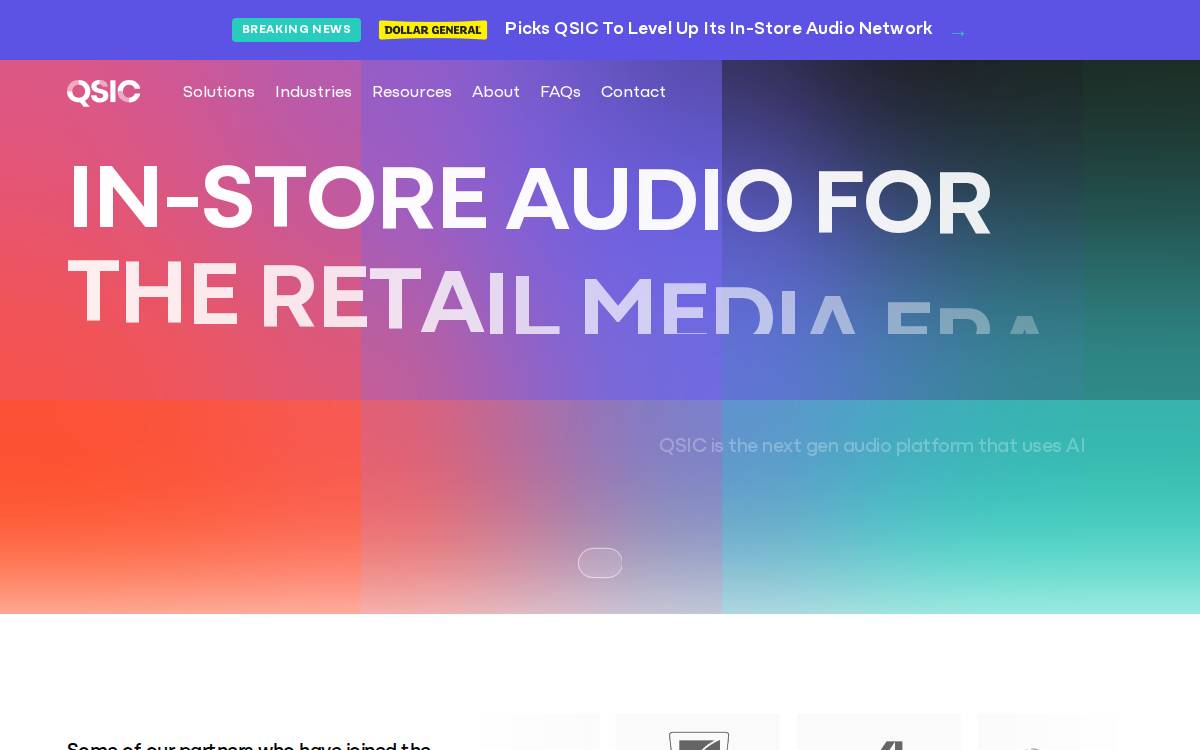 QSIC website preview