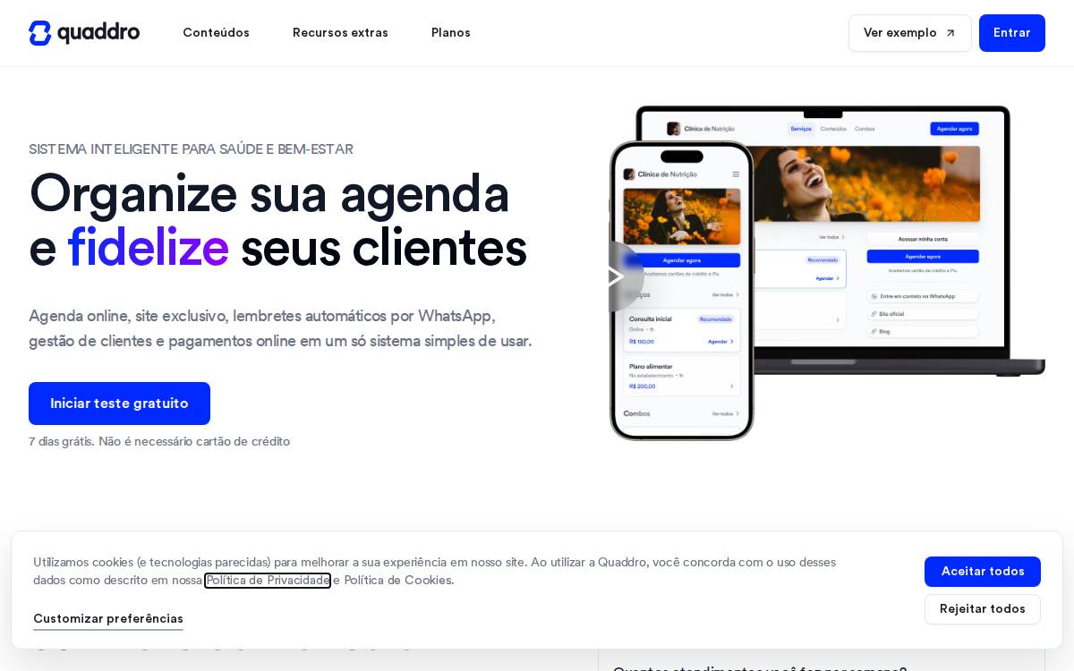 Quaddro website preview