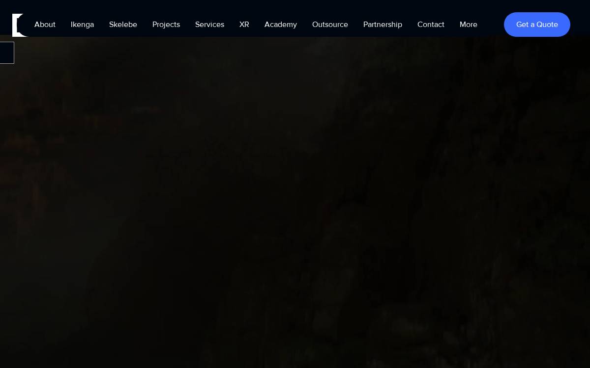 Quadron Studios website preview