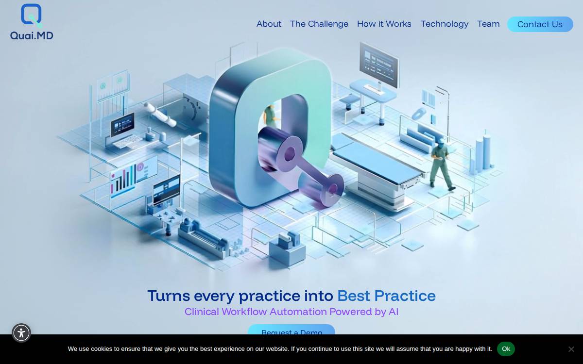 Quai MD website preview