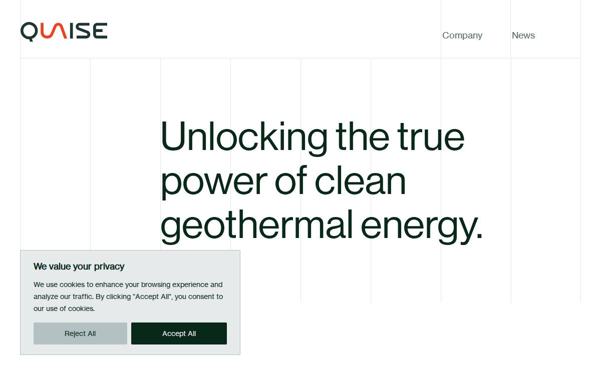 Quaise Energy website preview