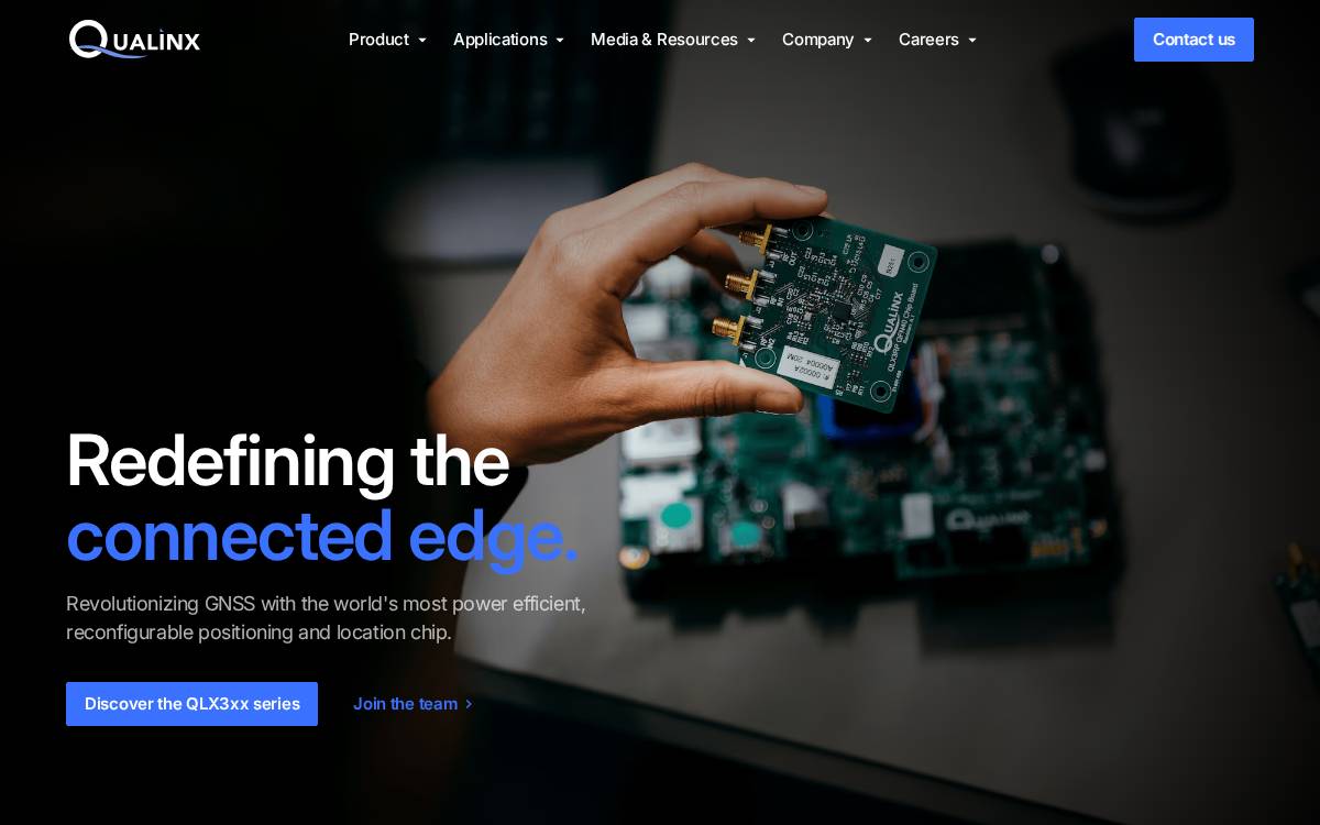 Qualinx website preview