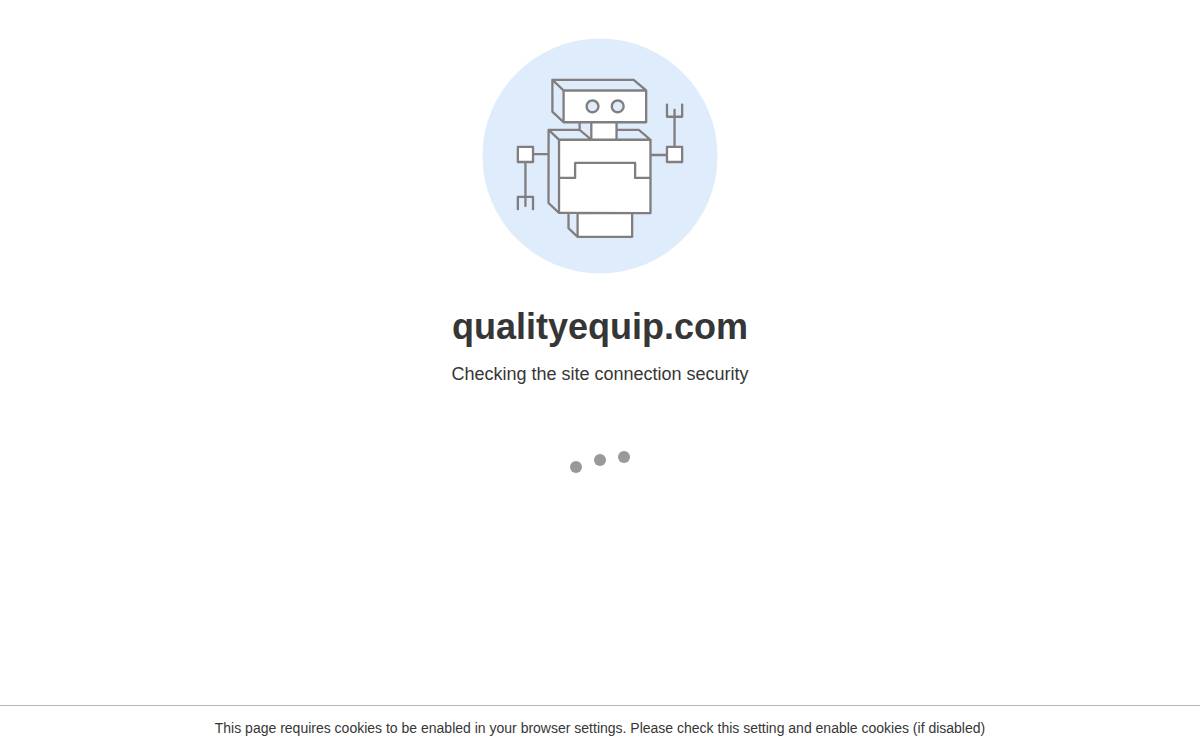 Quality Equipment website preview