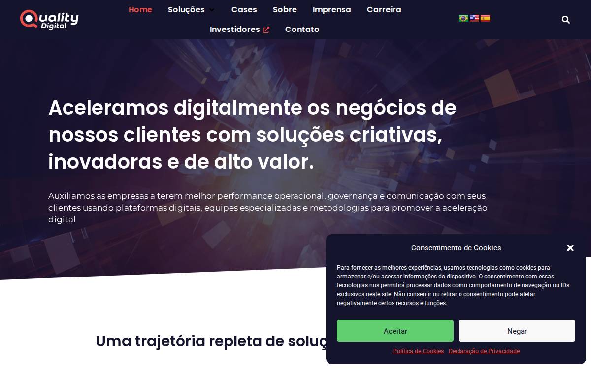 Quality Software website preview