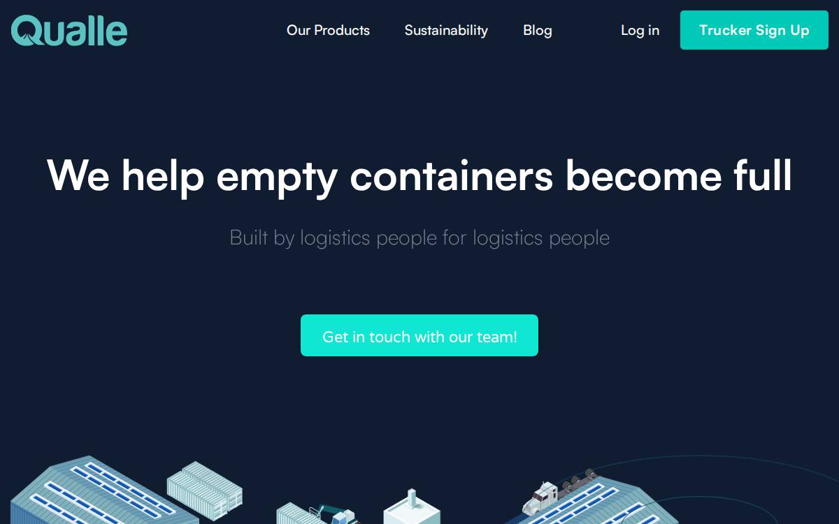 Qualle website preview