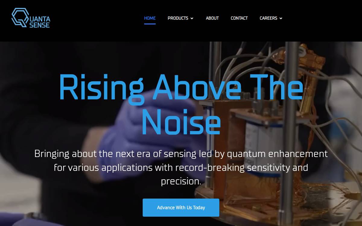 Quantasensingtec website preview