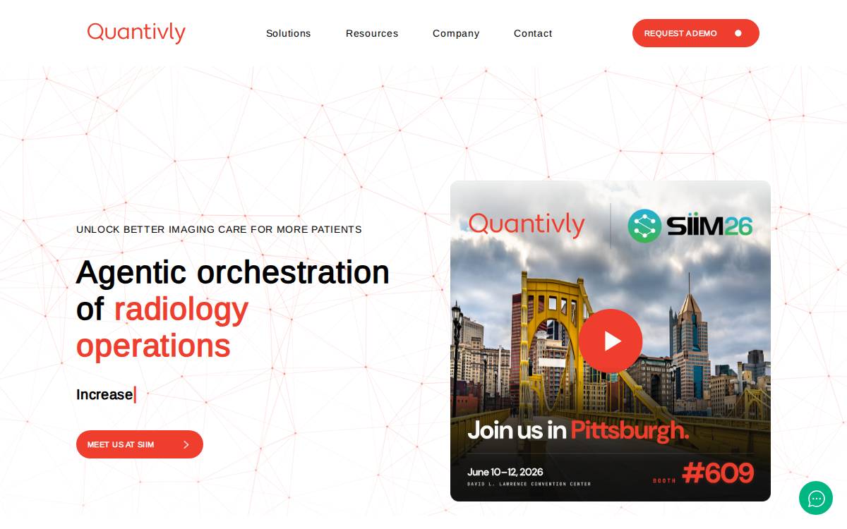 Quantivly website preview