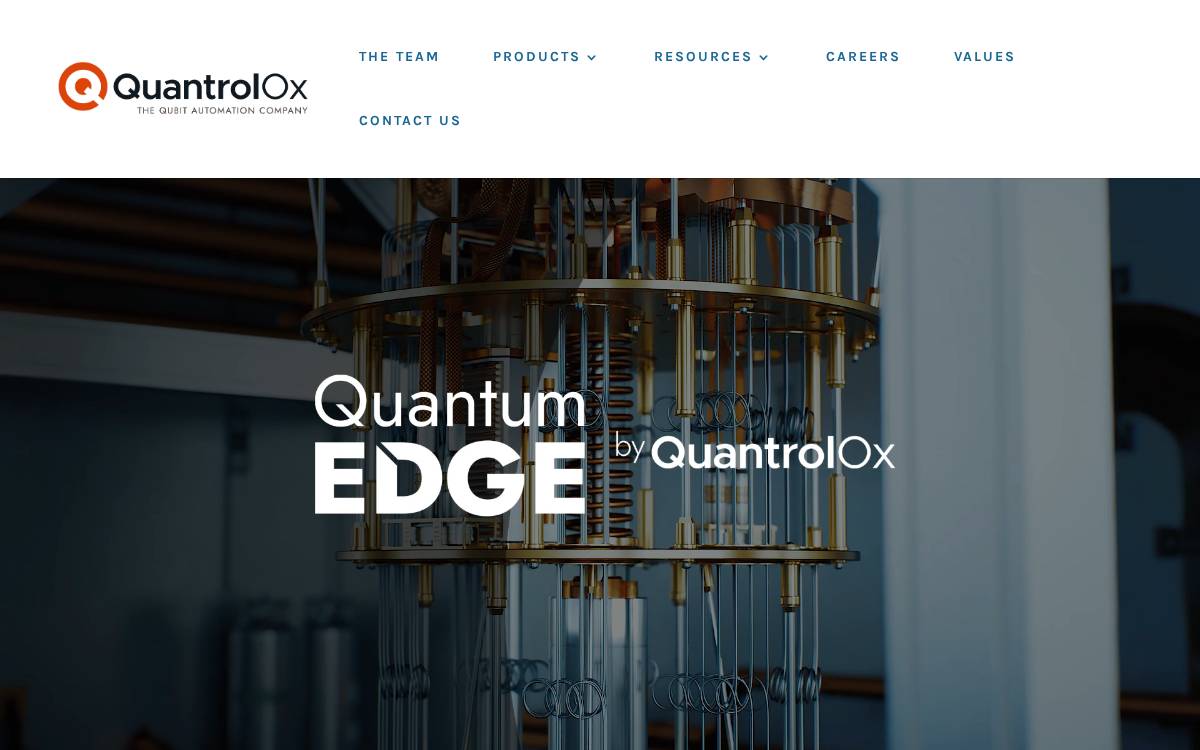 QuantrolOx website preview