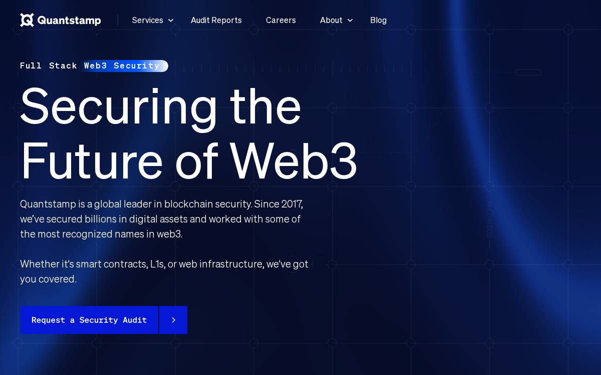 Quantstamp website preview