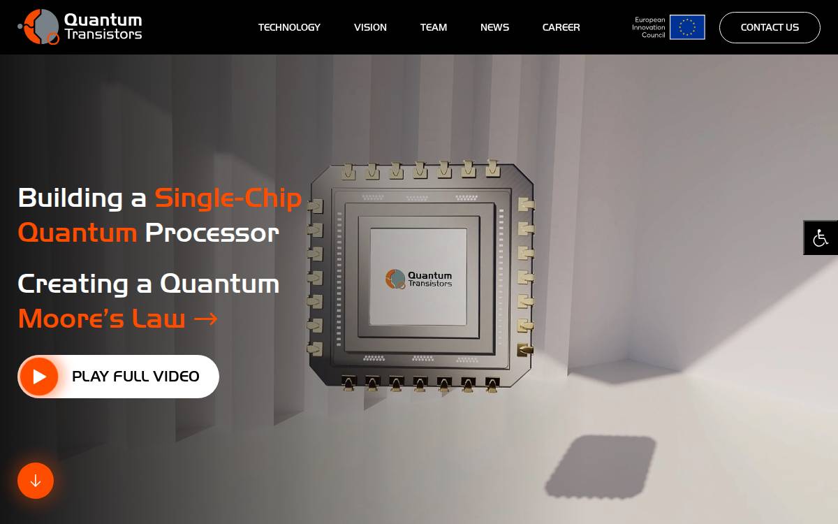 Quantum website preview