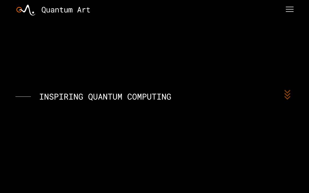 Quantum Art website preview
