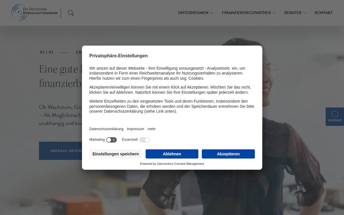Quantum Gesellschaft für berufliche Bildung mbH website preview