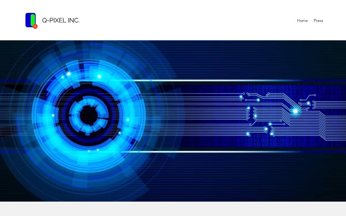 Quantum Pixel website preview