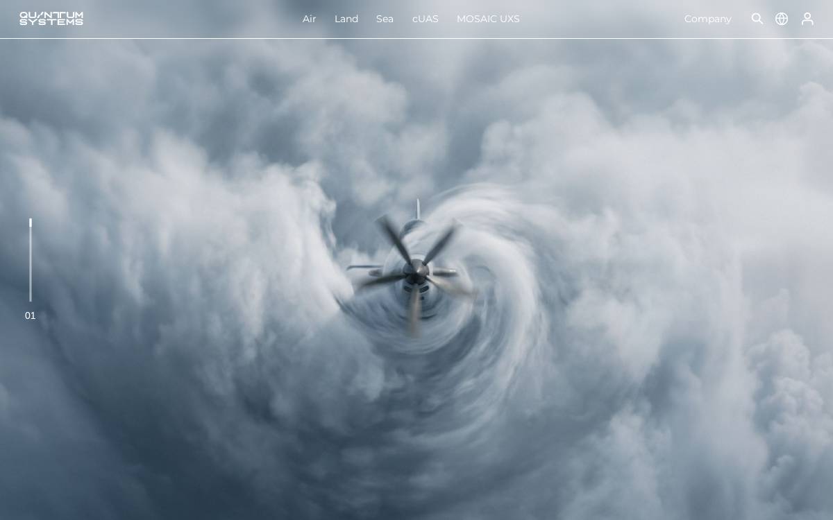 Quantum Systems website preview