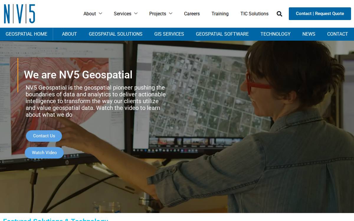 Quantumspatial website preview