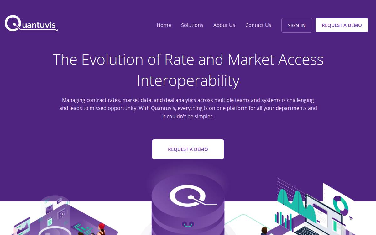 Quantuvis website preview