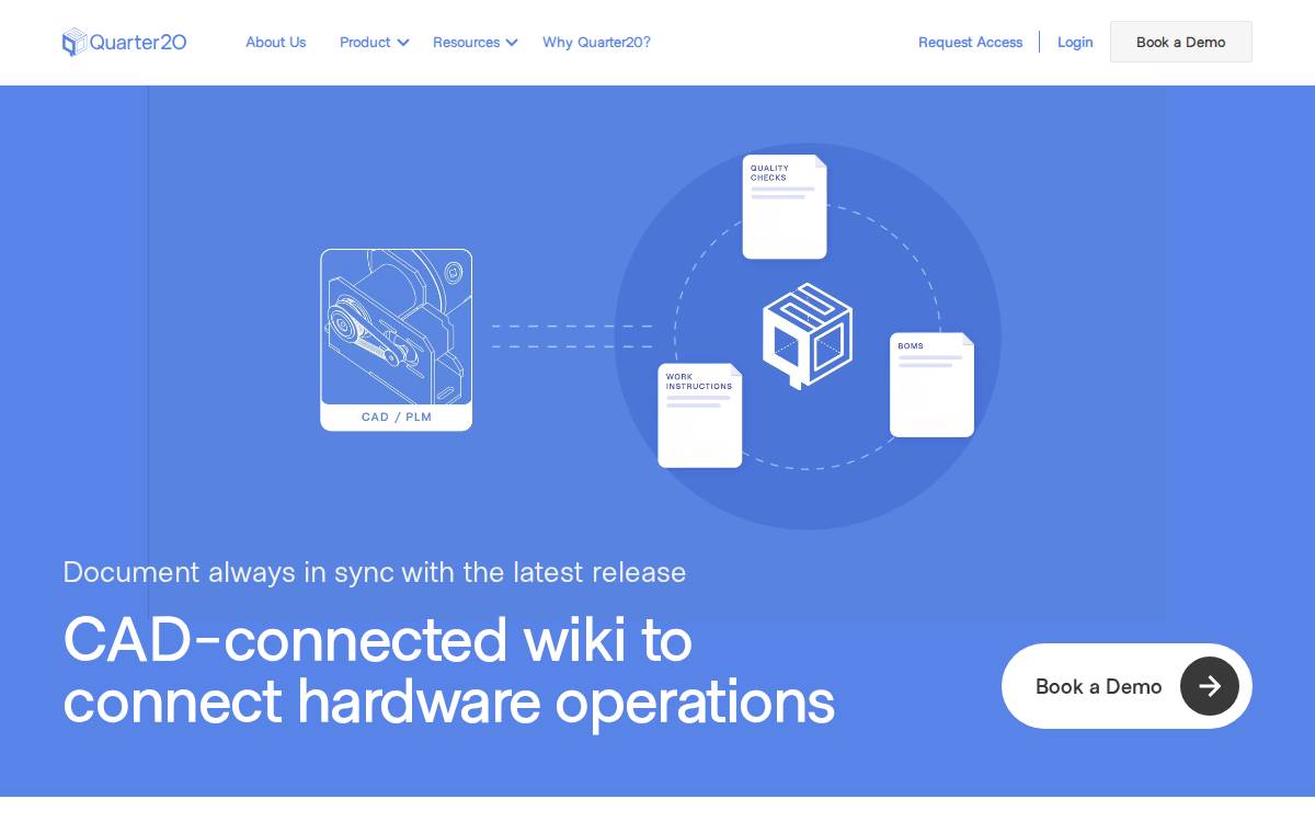 Quarter20 website preview