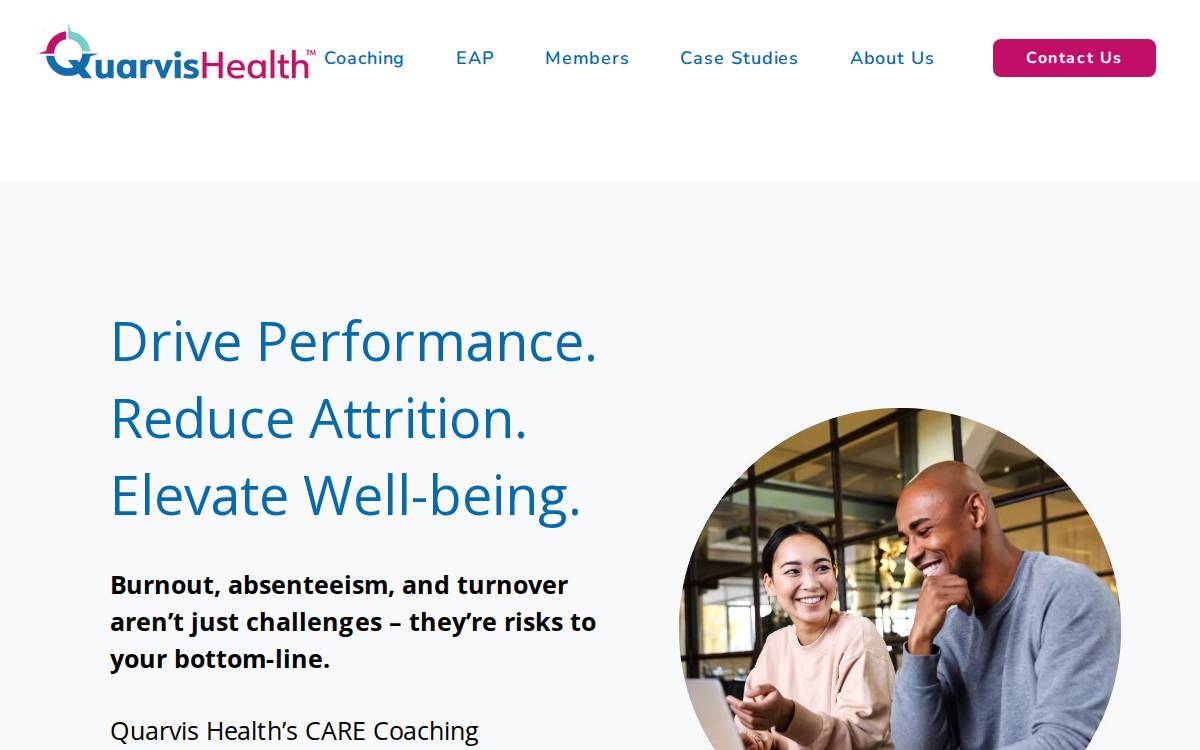 Quarvishealth website preview