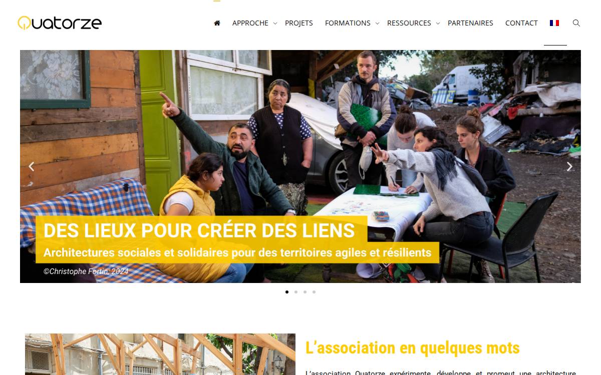 Quatorze website preview