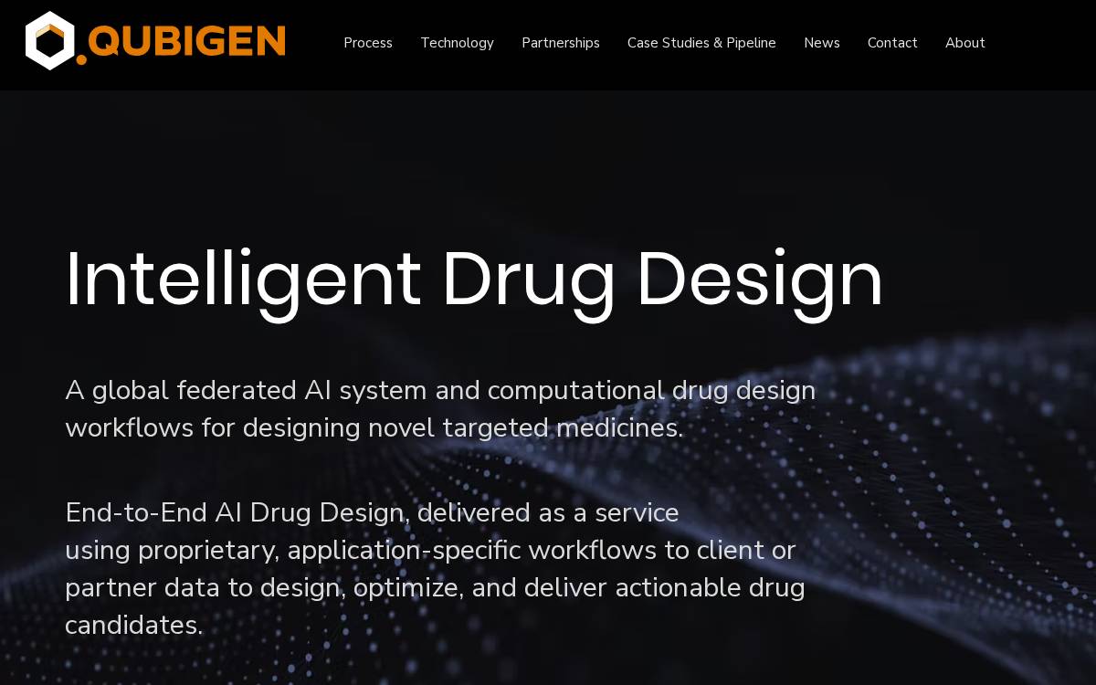 Qubigen website preview