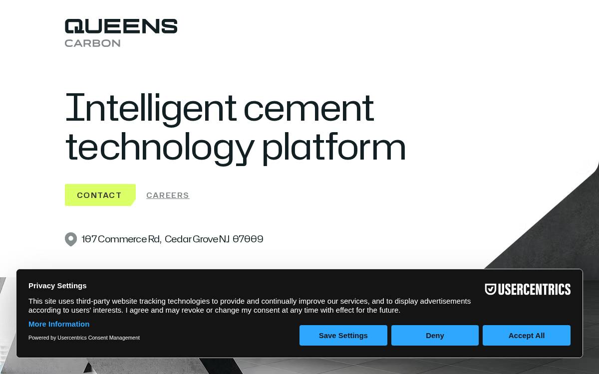 Queenscarbon website preview