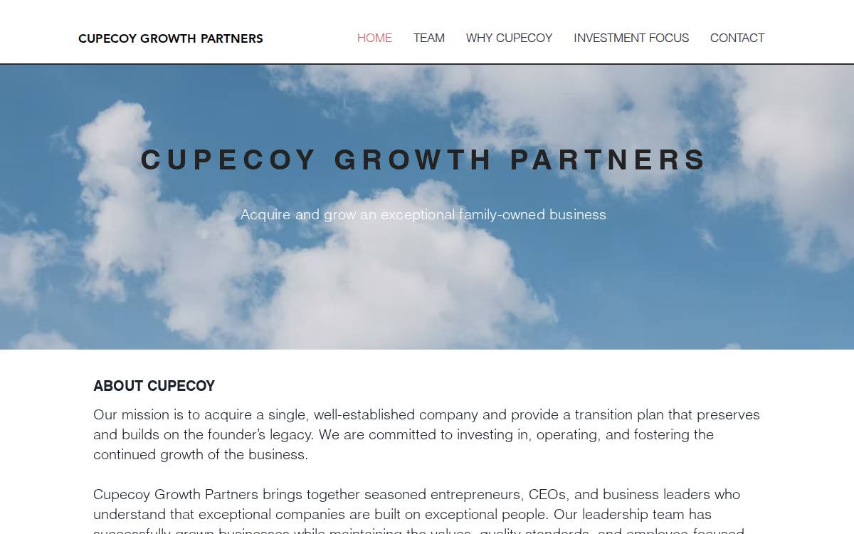 Quentin Grigsby website preview