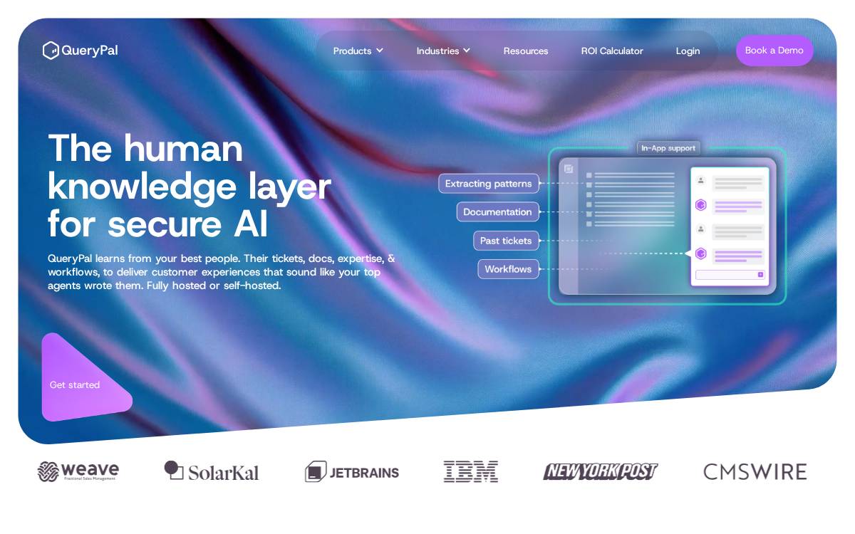 QueryPal website preview