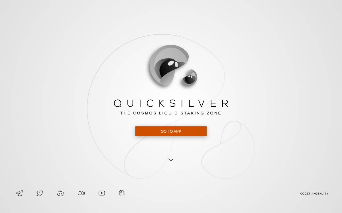 Quicksilver website preview