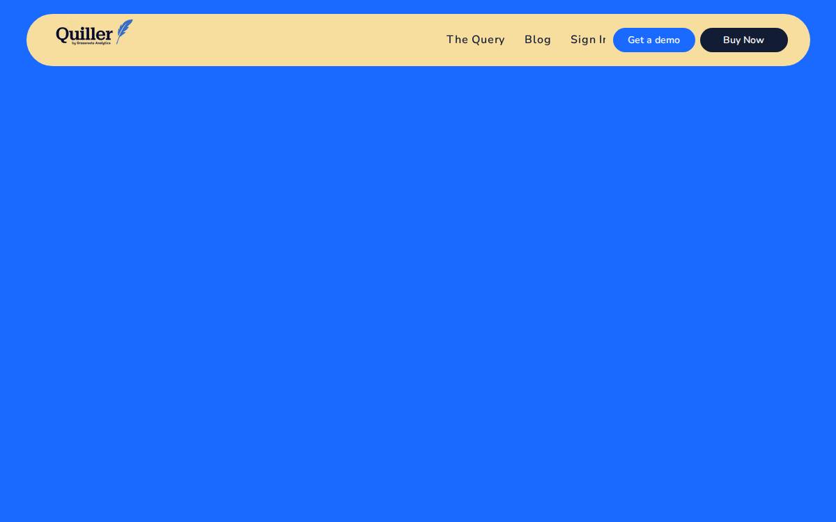 Quiller website preview