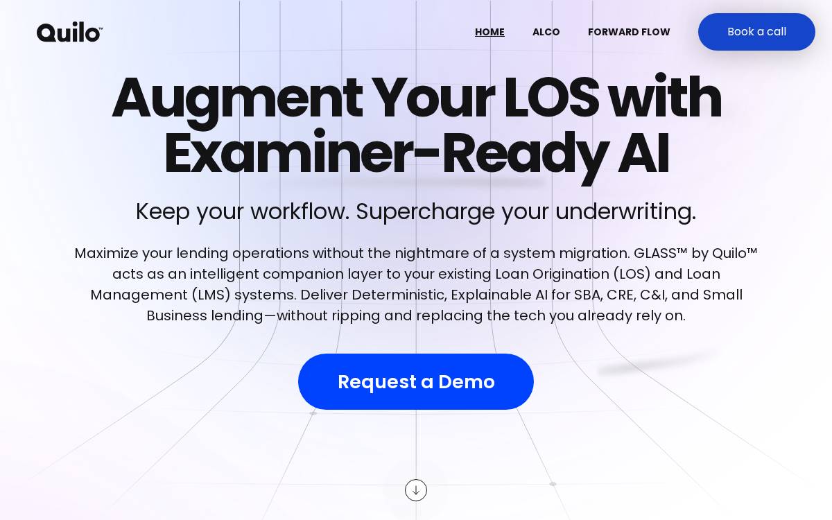 Quilo website preview