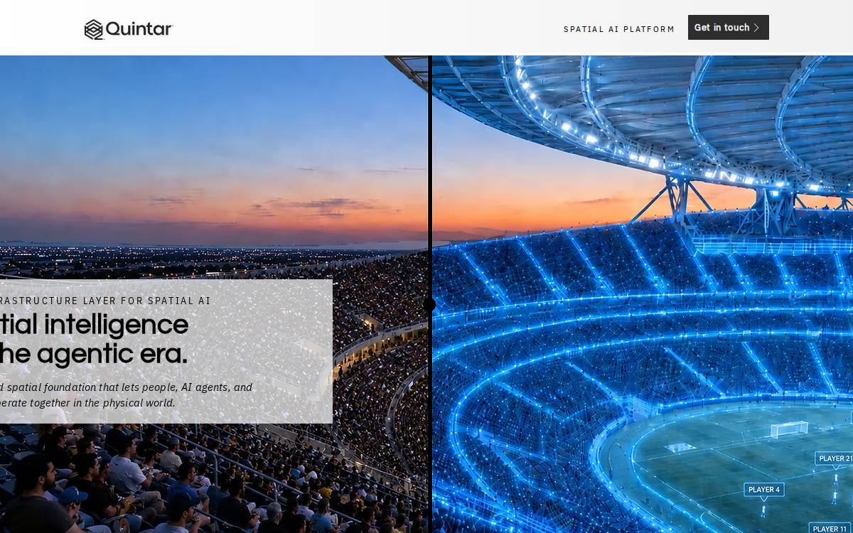 Quintar website preview