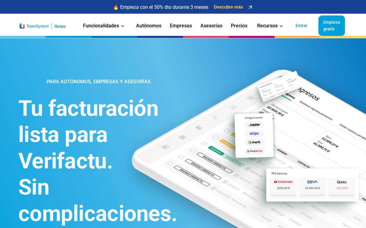 Quipu website preview