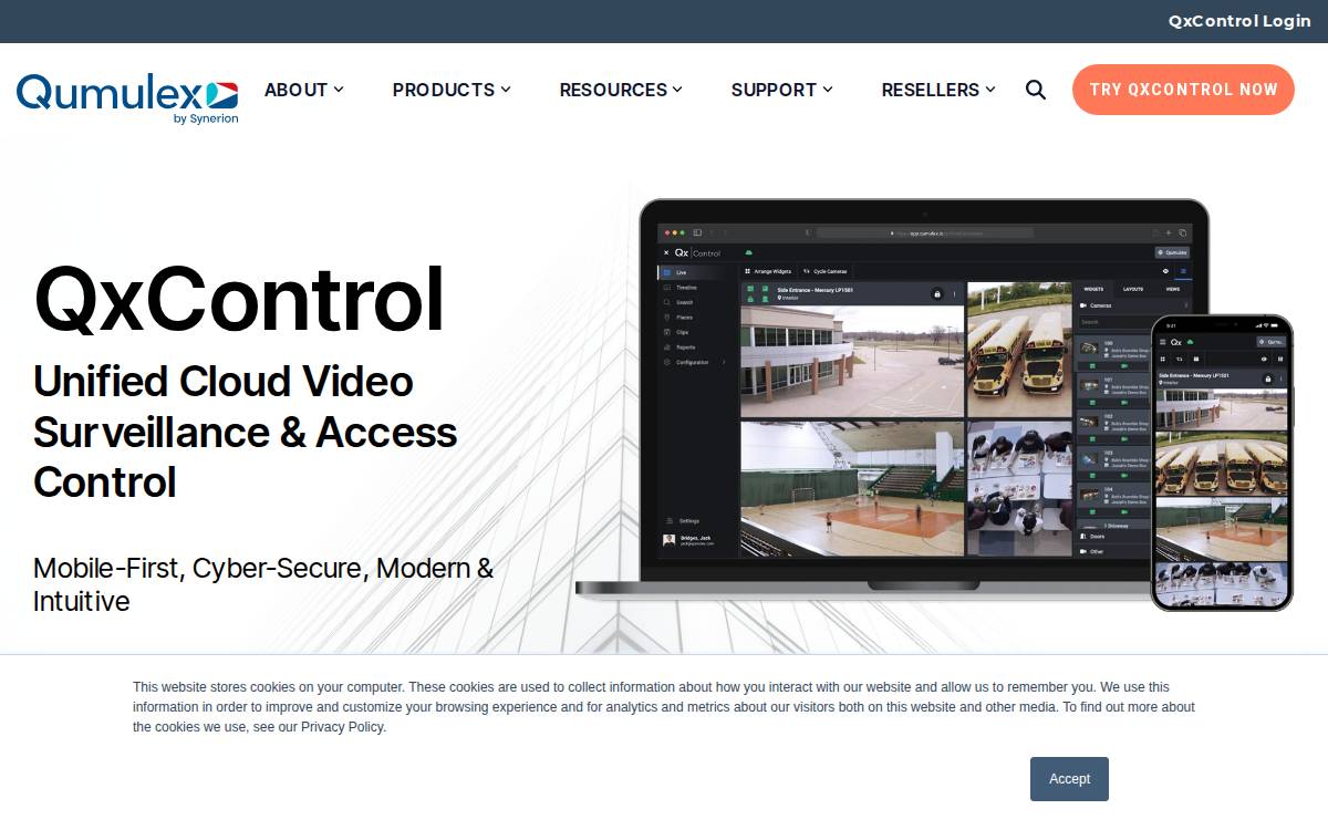 Qumulex website preview