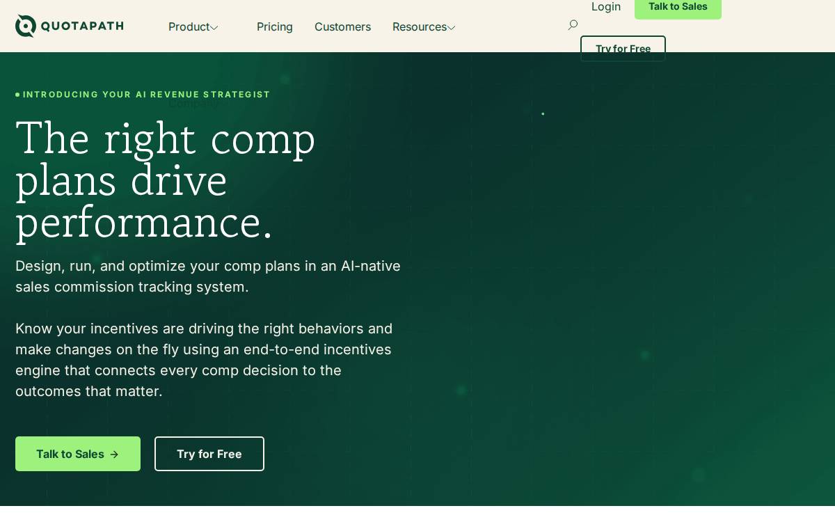 QuotaPath website preview