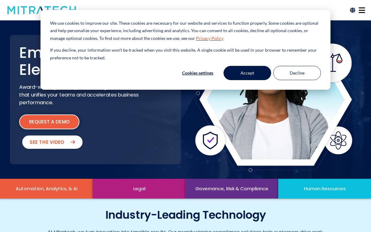 Quovant website preview