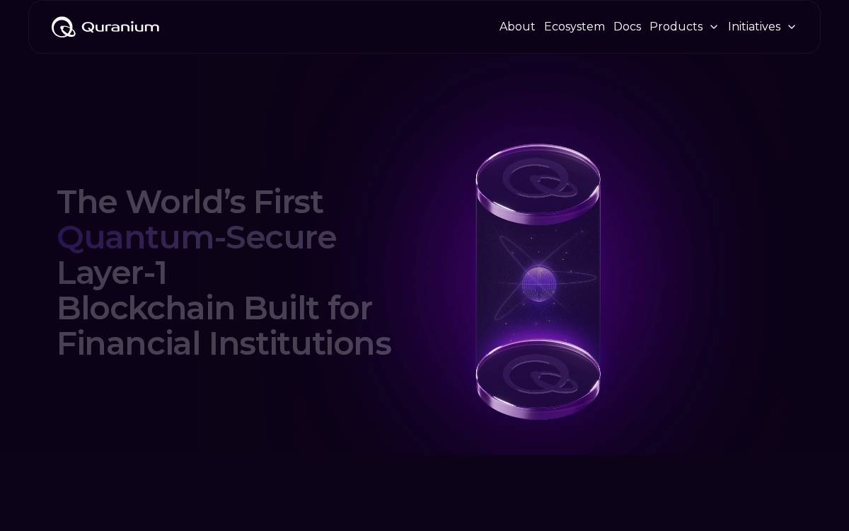 Quranium website preview