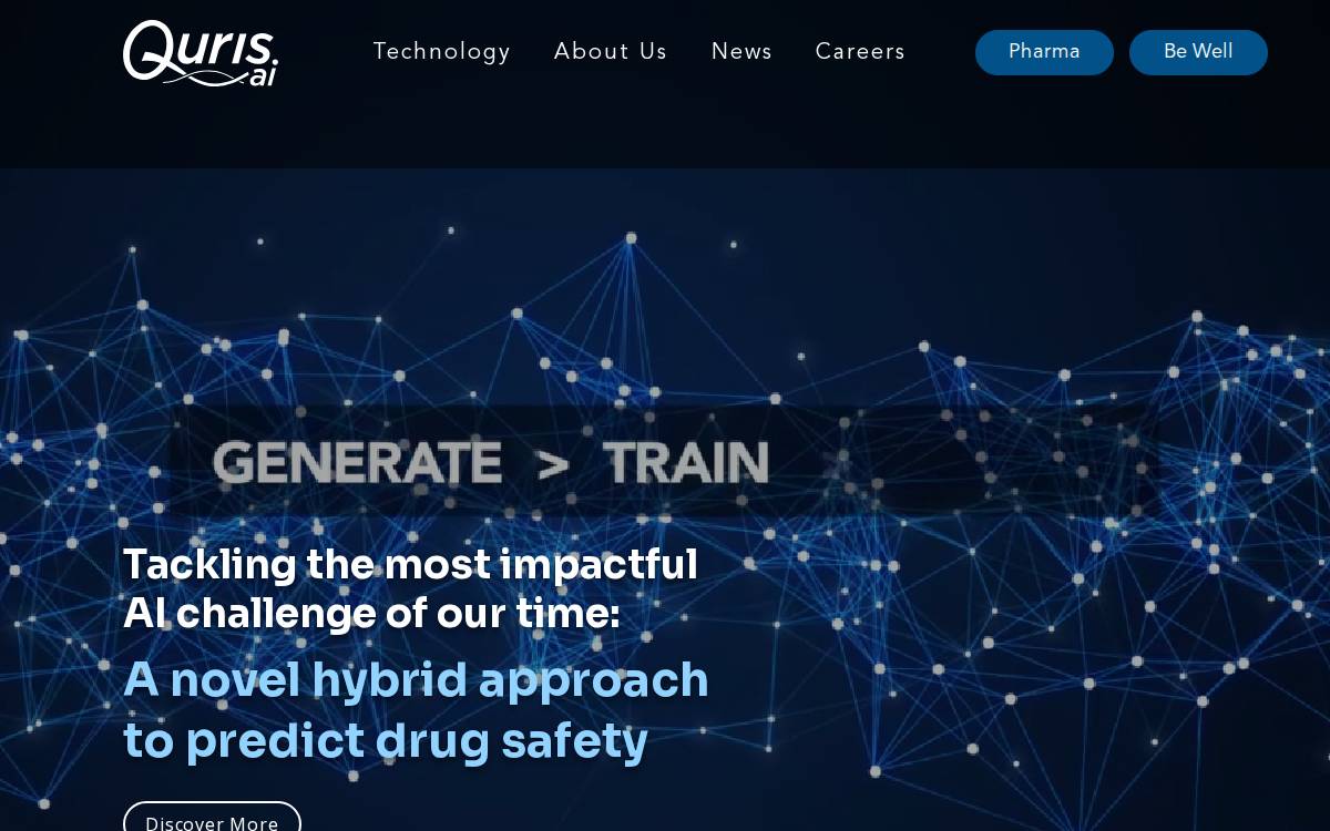 Quris website preview