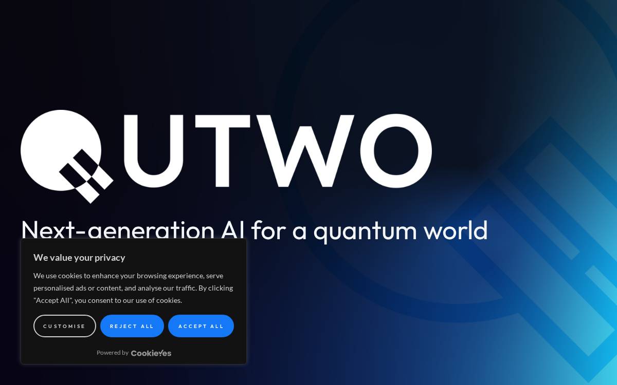 Qutwo website preview