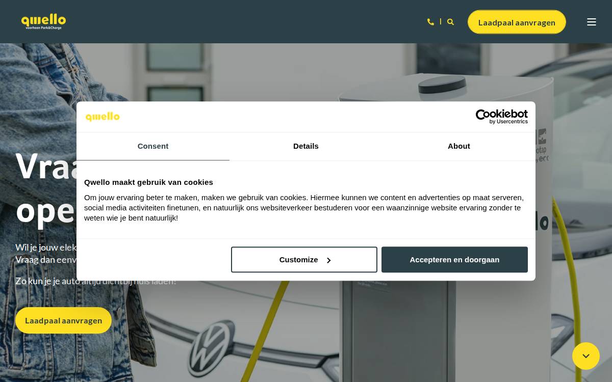 Qwello website preview