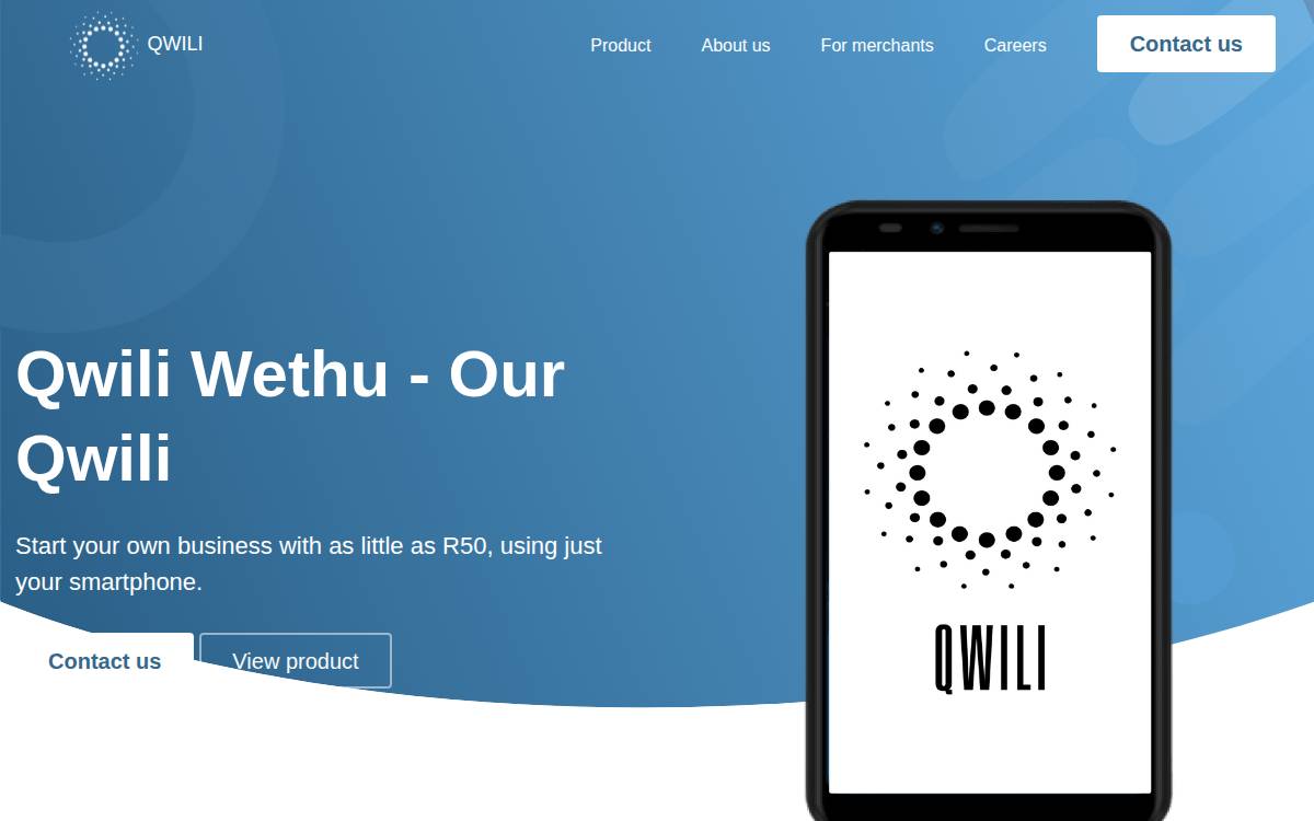 Qwili website preview
