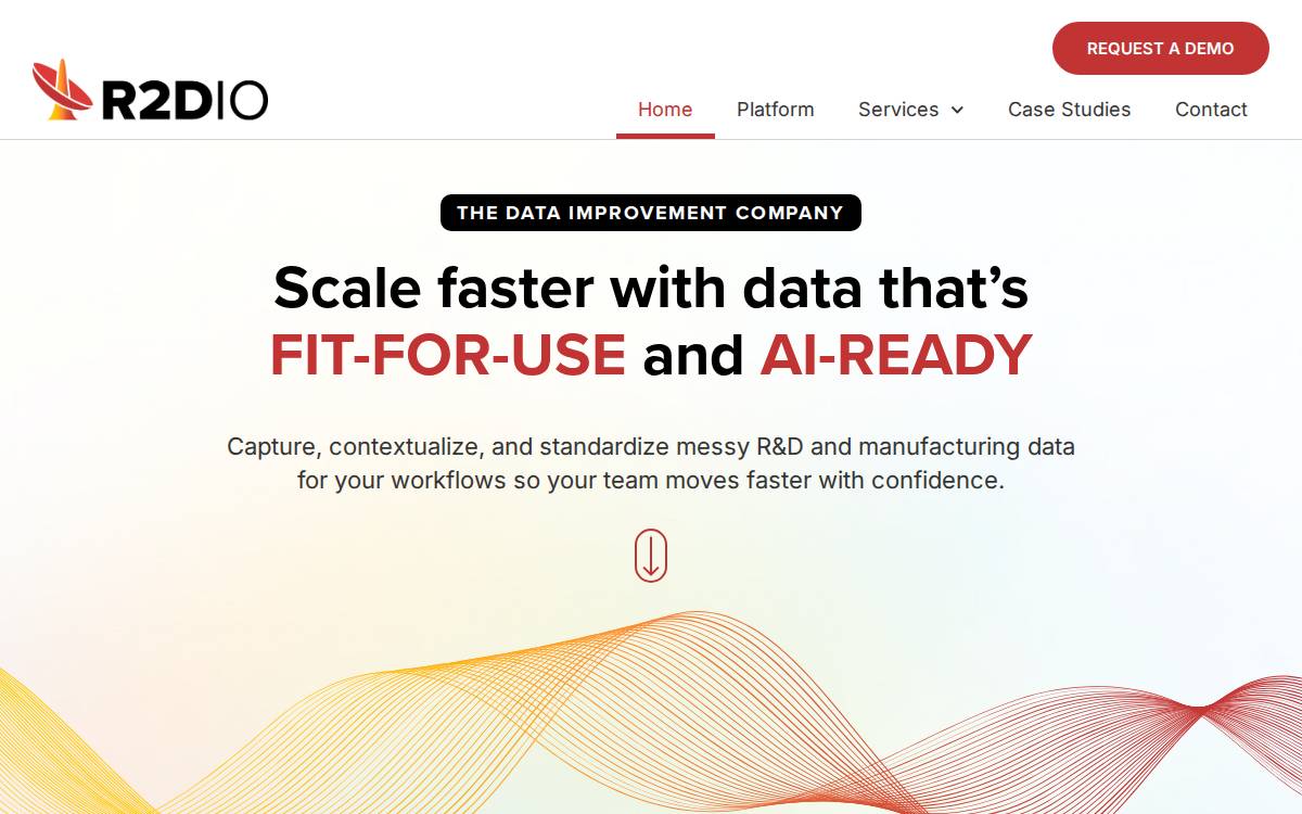 R2Dio website preview